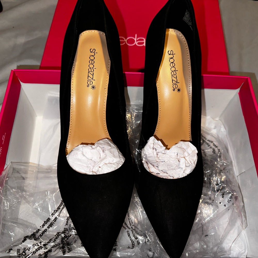 Black Gisselle Heels